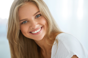 woman with attractive smile